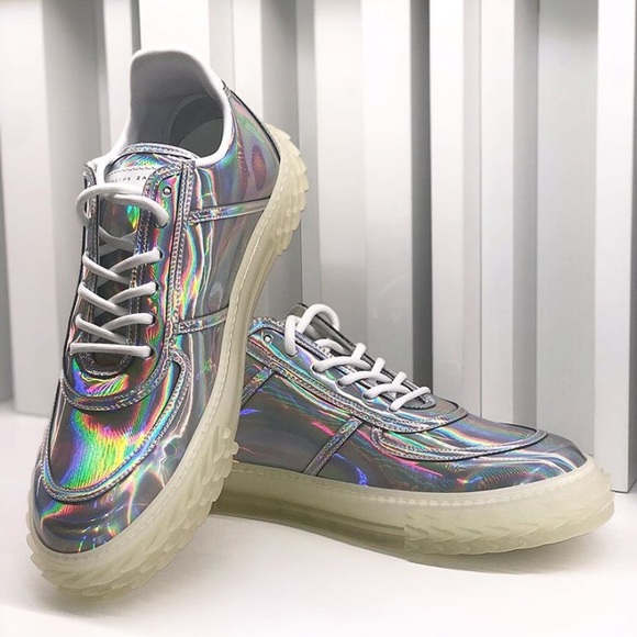 giuseppe zanotti NIB shimmering lowtops for men - Picture 11 of 16